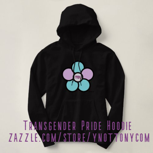 Pride Hoodies | Transgender Pride Hoodies in Black