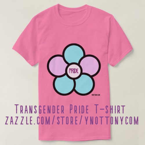 Pride T-shirts | Transgender Pride T-shirts in Pink
