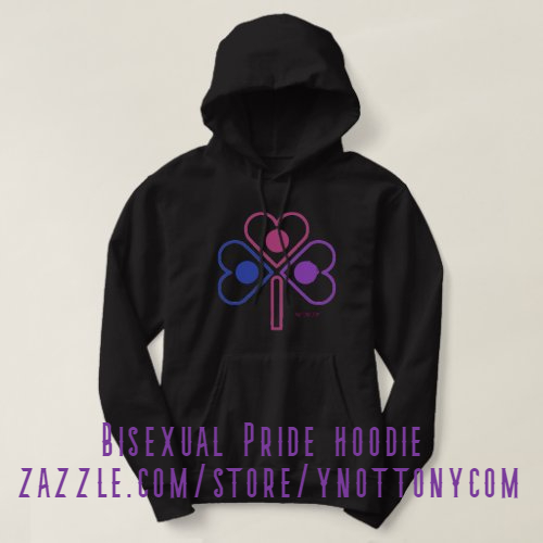 Pride Hoodies | Bisexual Hoodies in Black