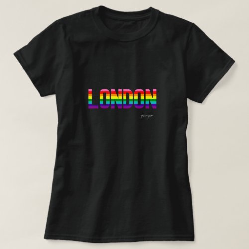 London Pride Rainbow Flag T-shirt